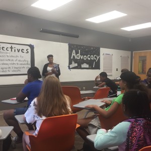 The Athleaders learn about Advocacy - what it is, why it's important in our daily lives, and what it means as a part of our leadership toolbox.